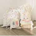 thumbnail image 3 of Gather & Knot Drawstring Gift Bags | 22" Extra Large | Happy Birthday | Premium Canvas | Reusable Fabric Wrap for Kids, Adults | Gender Neutral | Mix & Match Set, 3 of 4