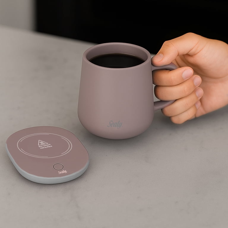 Sealy Coffee Mug Warmer with Pink Mug, USB Powered Set with Temperature  Control & Auto Shutoff - Walmart.com