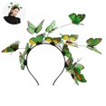 thumbnail image 4 of Bandeau Halloween Papillon Plastique Décoratif Cerceau de Mariée pour Fête, 4 of 10