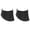 Black*2, variant on Car Window Shades, Breathable Mesh Car Side Back Window Sun Shades, Stretchy Window Screen for Family Pet UV Protection, Window Covers for Most of Cars, Front