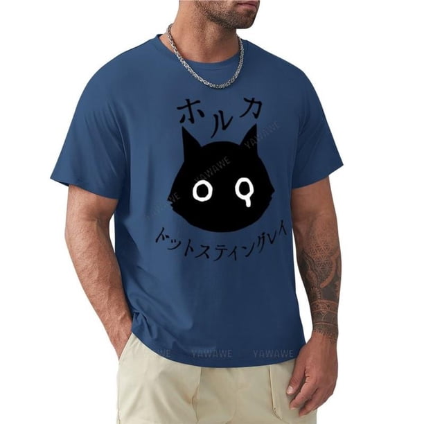 Camiseta de verano para hombre Polkadot Stingray de gran tamaño bonita corta