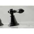 thumbnail image 4 of Fauceture FSC1970AL English Classic Widespread Bathroom Faucet, Matte Black, 4 of 5