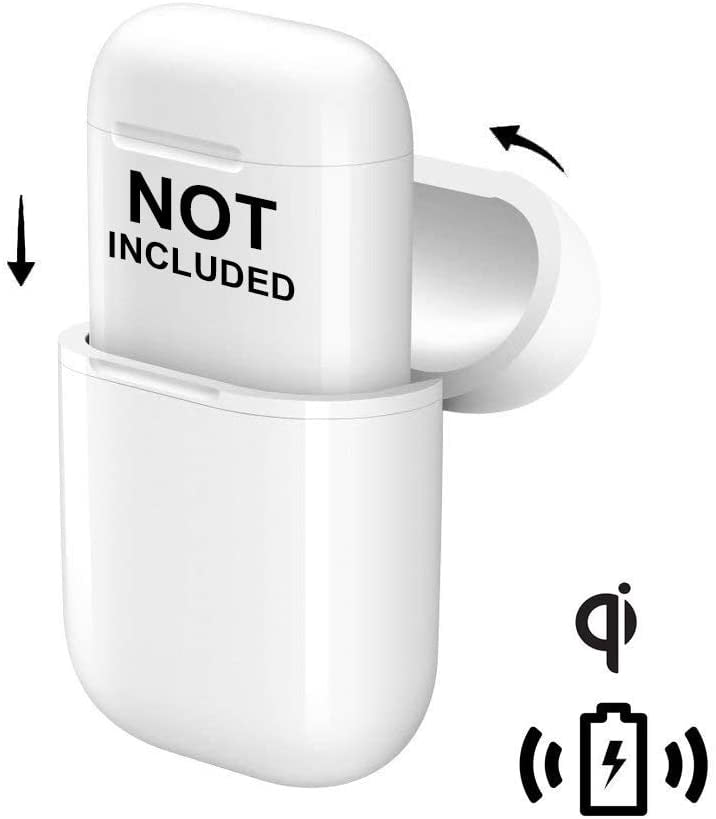 NeotrixQI A5-W Wireless Charging Case Protective Cover Compatible for Apple  AirPods Case and Any Qi Wireless Charger - White, 1-Pack | Walmart Canada