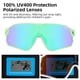 thumbnail image 3 of Gafas de sol polarizadas ROCKBROS para niños con protección UV400 para edades de 8 a 14 años, 3 of 9
