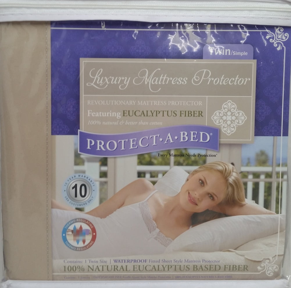 Luxury Living Terry Waterproof Hypoallergenic Mattress Protectors 