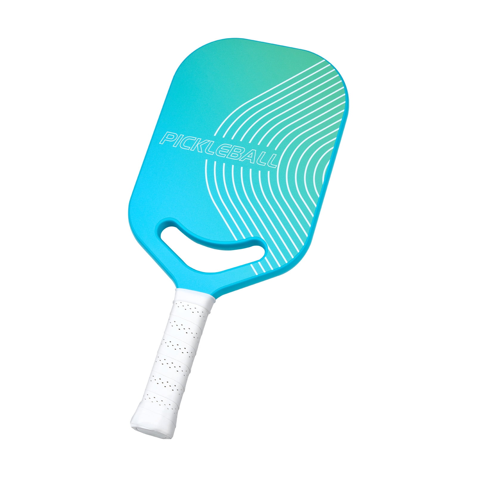 KFFKFF Pickleball Paddleswith Aero Throat 16MM Honeycomb Core Practice Pickleball Trainer Paddle T700 Raw Carbon Fiber Construction