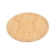 thumbnail image 5 of Bandeja de madera redonda con 5 compartimentos para alimentos, decorativa y de madera. 30x30cm, 5 of 9