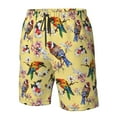 thumbnail image 5 of Naloa Beautiful Bright Birds And Flowers Men's Beach Shorts, Surfing shorts, Swim trunks, Quick Dry Swim Trunks for Surfing Beach Fun - X-Large, 5 of 9