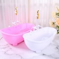 thumbnail image 4 of TRINGKY 1/6 Dollhouse Miniatures Electric Bathtub Furniture Bathroom Accessories Kids Pr, 4 of 10