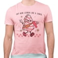 thumbnail image 2 of Lookin' Like a Snack Christmas Shirt Unisex X-Small Pink, 2 of 5