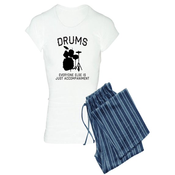 CafePress - DRUMS - Women's Light Pajamas