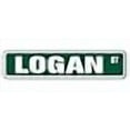 thumbnail image 2 of LOGAN Street Sign Childrens Name Room Sign | Indoor/Outdoor |  24" Wide Plastic Sign, 2 of 4
