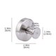 thumbnail image 2 of Ganchos de ventosa for pared de Ducha, ganchos de toalla de acero inoxidable, 2 uds., 2 of 6