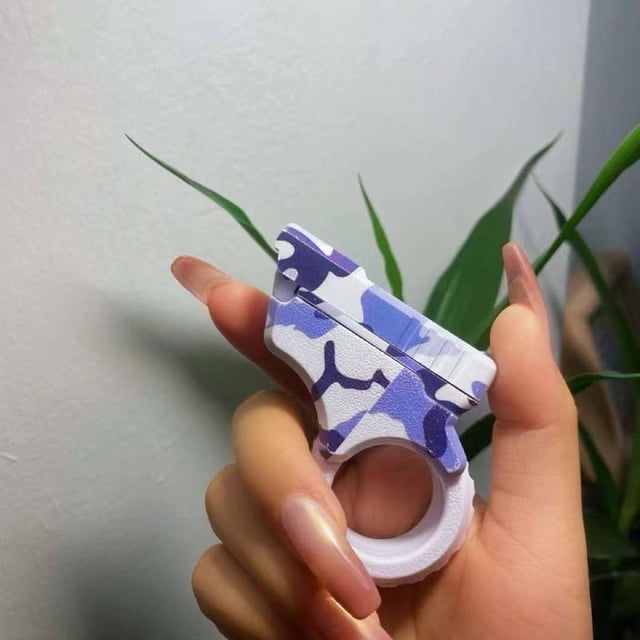 EDC Fidget Slider Magnético Push Juguete Escritorio Regalos para Adultos Mujeres Hombres (D)