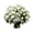White4, variant on Memorial Flower Arrangement, Oimcto White Roses with Baby's Breath, Artificial Cemetery Flowers Set for Gravesite, Easy to Arrange, Weather-Resistant, Fade-Proof includes Vase, Type D