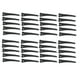 thumbnail image 1 of 40pzs Negro Pinza de Pelo de Plastico DIY Clip de Pelo de Cocodrilo de Peinado 3.1 Pulgada, 1 of 5
