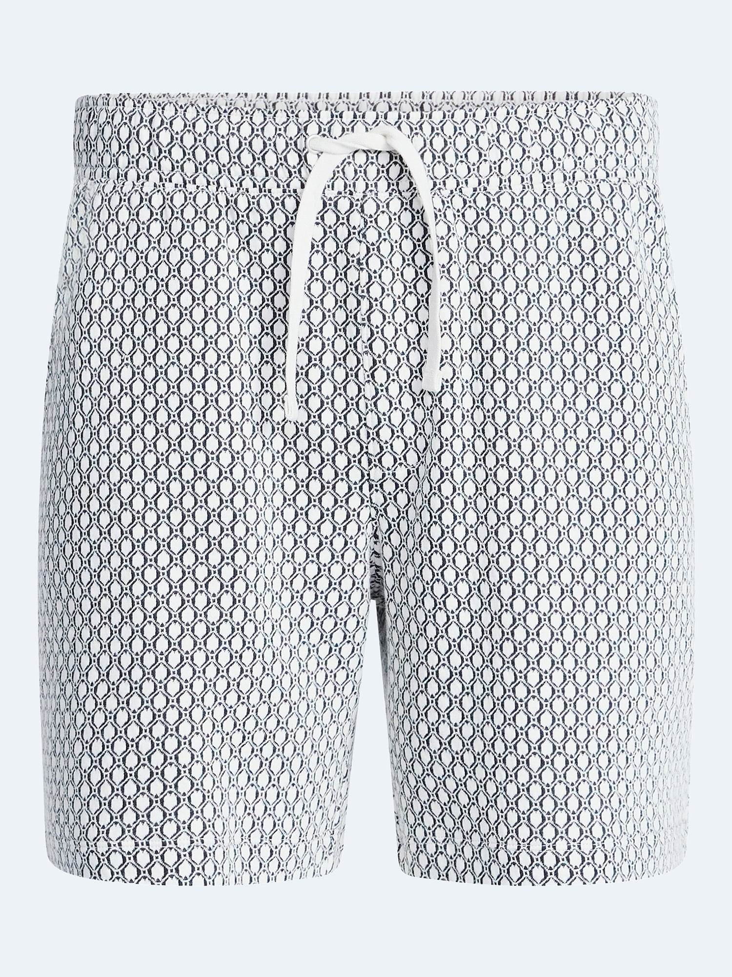 Free Assembly Men's Jacquard Shorts, 7" Inseam, Sizes S-3XL