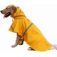 thumbnail image 1 of Adjustable Waterproof Pet Dog Hooded Raincoat Reflective Dog Rain Coat Jacket Dog Rainwear Apparel Clothes for Small Medium Large Dogs (S/M, Orange), 1 of 4