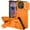 Orange, variant on TYJKeJi Case with Kickstand Drop Resistant Shockproof Case For Moto G Stylus 2025 For Motorola g stylus 2025