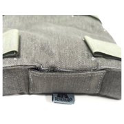 Ulfhednar Mini Cookie Dough Support Pillow, Light-Weight, SpexLite 5064, Wolf Grey