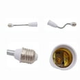 thumbnail image 4 of 4Pcs E27 to E27 Light Socket Extender Lamp Bulb Adapter Flexible Extension All-Directional Adjustable Standard Medium Light Bulb Socket Converter for Light Bulb Camera, 4 of 7