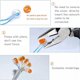 thumbnail image 3 of 100 piezas de conector impermeable Scotchlok UY, conectores de cable rellenos de resina, abrazaderas de conexión para cortadoras de césped robóticas de jardín y exterior, 3 of 5