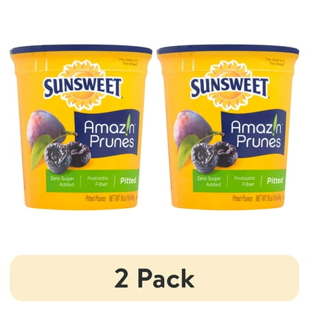 (2 pack) Sunsweet, Amaz!n, Pitted, Prunes, 16, oz