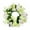 A, variant on Gnwei Spring Summer Artificial Flowered Wreath Mini Floral Wedding Candle Rings Wreaths 3.5inch Kitchen Cabinet Swags Wreath Pillar Candle Holder for Wedding Home Door Tabletop Decoration