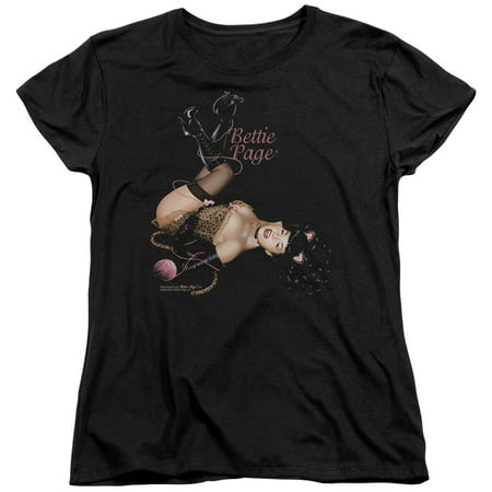 Trevco BETTIE PAGE KITTY PIN UP Black Adult Female