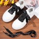 thumbnail image 2 of Flat Satin Ribbon Shoelaces Silk Shoelaces Wide Shoelaces for Sneakers Skate Shoes Boots Sports Shoes, 2 of 5