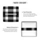 thumbnail image 5 of Fotbe White And Black Plaid Porta Pañuelos Decorativo de Cuero, Caja Cuadrada Moderna para Pañuelos Faciales, Organizador y Dispensador 5x5x5'', 5 of 7