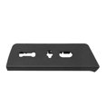 thumbnail image 2 of Aramox Panel De Interruptores De Asiento, Carcasa De Panel De Interruptores De Asiento Eléctrico 9L3Z14A706CA Reemplazo De 3 Orificios Para Automóvil LHD 2009-2014, 2 of 7