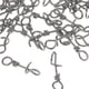 thumbnail image 4 of 100 piezas de pinzas de pesca de material acero inoxidable de resistencia, broches, 4 of 7