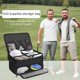 thumbnail image 3 of Golf Trunk Organizer Waterproof 2Layer Car Golf Shoes Bag With Ventilated Compartments For 2 Pairs Shoes Black, 3 of 5