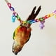 Jouet Coloré Oiseau Perroquet Cage Balançoire Jouet d'Escalade pour Perruquier Cockatiel Budgie Lovebird 35cm – image 5 sur 6