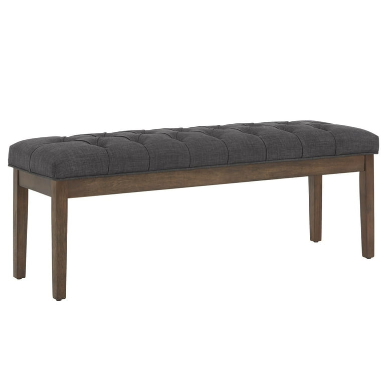 Weston Home Alita Premium Tufted Reclaimed 52 inch Upholstered