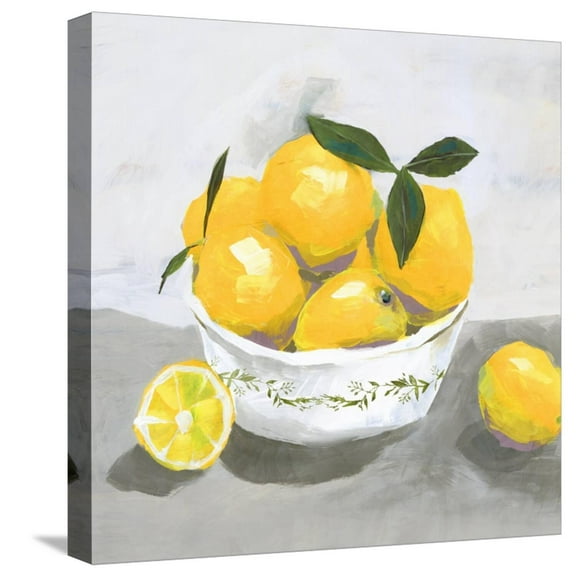 Art.com Lemons Stretched Canvas Print Wall Art by Isabelle Z, 16" x 16"