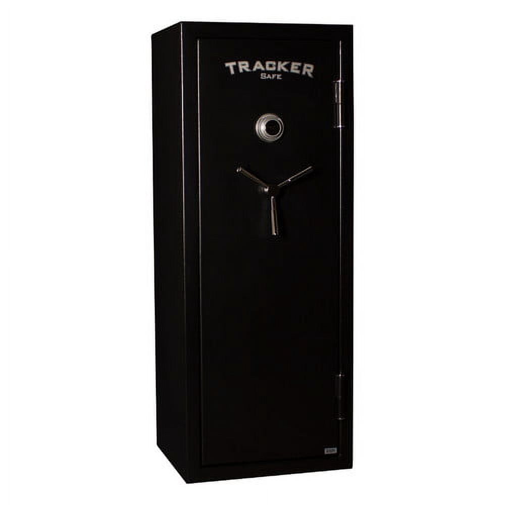 Tracker Safe M22-DLG 24-Gun Fire Resistant Combination/Dial Lock Gun Safe, Black