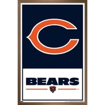 NFL Chicago Bears - Logo 21 Wall Poster, 22.375" x 34", Framed