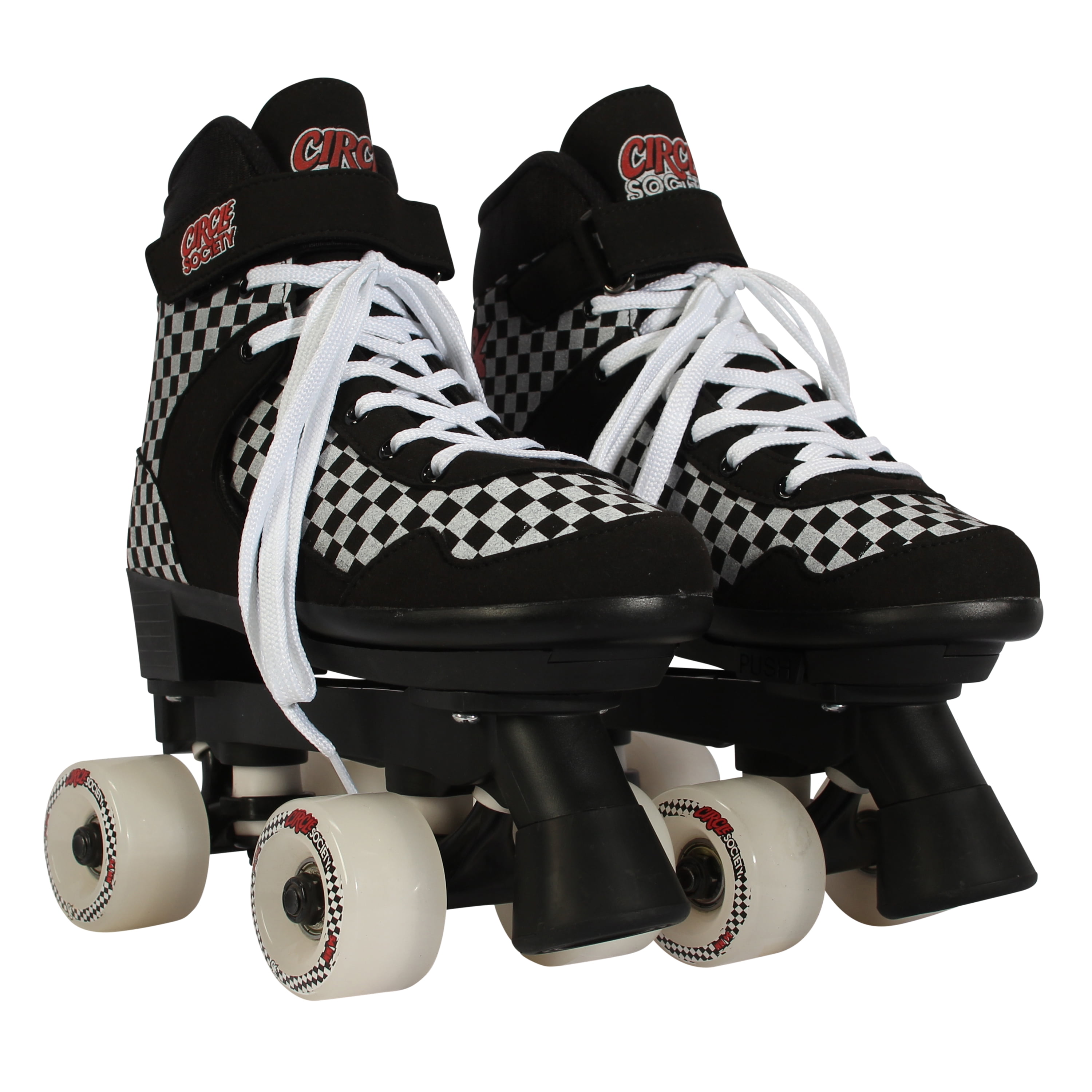 Circle Society Classic Adjustable Indoor and Outdoor Childrens Roller Skates 