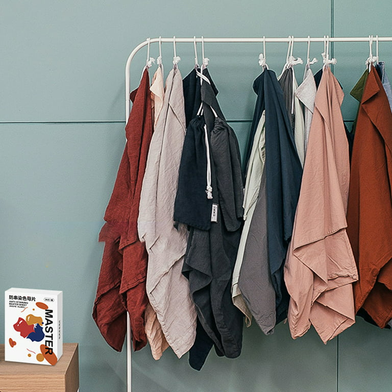 Dye Absorption Sheet 30Pcs Washing Machine Laundry Cloth Color