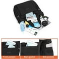 thumbnail image 3 of Women's Nylon Handbags Shoulder Bags Ladies Casual Top Handle Handbag Shopper Tote Purse, 3 of 6