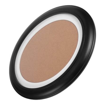 Beaupretty Oval Wood Picture Frame Black for Wall Hanging and Tabletop Display