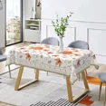 thumbnail image 4 of Duangreer Rectangle Tablecloth for Restaurant Picnic Indoor Outdoor, Retro Pumpkin and Maple Leaves Pattern, Waterproof Wrinkle Resistant, 60 x 84 Inch, 4 of 6