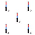 thumbnail image 1 of Justharion Baguette de Signalisation de Sécurité à Led Rouge et Bleu 1.37x11.4 Pouces 5Set, 1 of 6