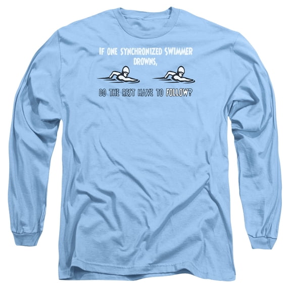 - Synchronized Swimmers - Long Sleeve Shirt - XXX-Large