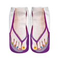 thumbnail image 2 of 5pairs 3d Pattern Flip Flop Socks Funny Sock Summer Design Stocking Gift Novelty, 2 of 3
