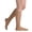 Beige, variant on EvoNation Women's Knee High Compression Socks 15-20 mmHg – Sheer Graduated Support Stockings