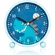 thumbnail image 2 of Reloj despertador para niños y niñas, lindo reloj despertador analógico de dinosaurio, alarma de cuarzo silenciosa que no hace tictac, reloj despertador de noche con repetición (dinosaurio) ER, 2 of 5