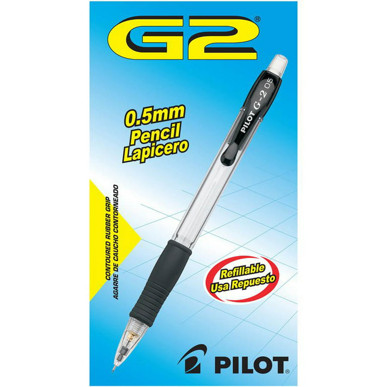 Pilot G2 Mechanical Pencil, 0.5mm, Refillable - 2 pencils